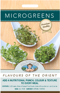 Thumbnail for Microgreen Seeds Flavours of the Orient Mix Mustard, Garland Chrysanthemum, Corriander